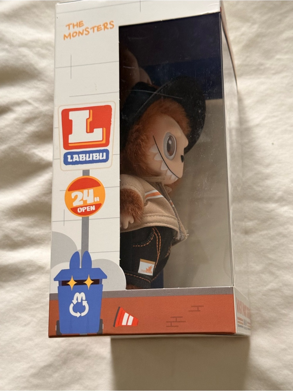 Popmart Wacky Mart Series Brown Plush Figure -Labubu Character - Picture 3 of 6